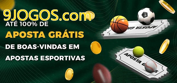 9JOGOS.combet Ate 100% de Aposta Gratis